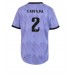 Cheap Real Madrid Daniel Carvajal #2 Away Football Shirt Women 2022-23 Short Sleeve